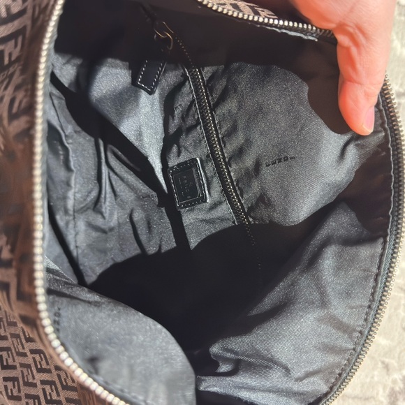 Prew-Owned FENDI Zucca Shoulder Bag - Picture 8 of 15